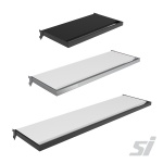 Shelving Hang Rail Kits with Melamine Shelves