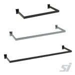 Slatwall hang rail for shelves