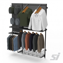 Slotted Wall Post Display System