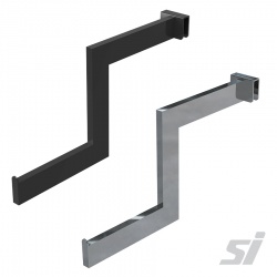 Stepped/Tiered Display Arm For 12mm Crossbars