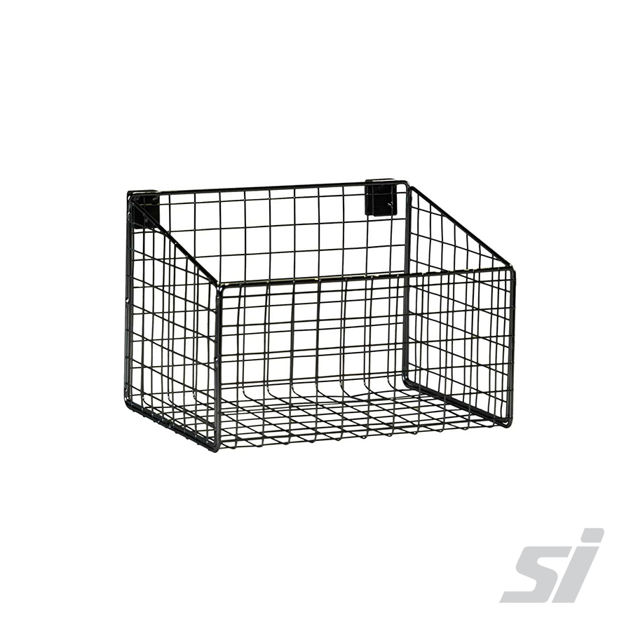 Black Crossbar Rail Display Basket